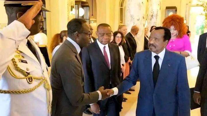 Le président Biya et ses collaborateurs aujourd'hui