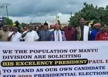 CPDM Manyu elites call for Biya to stand