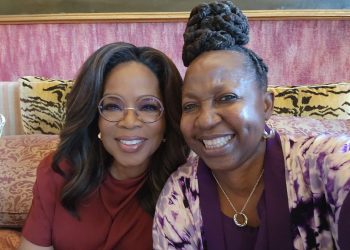 Kah Walla and Oprah Winfrey