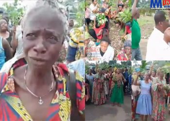 Bonakanda Women request the release of their sons