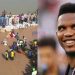 Samuel Eto'o and flood victims