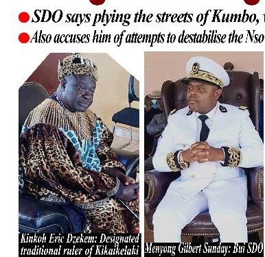 Bui: Kinkoh Eric Dzekem under fire for alleged collusion with separatists in Kumbo