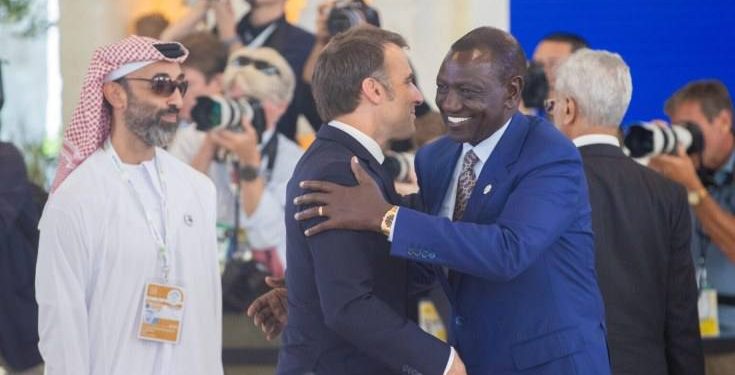 Macron and Ruto