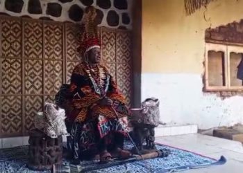 The traditional ruler of Ngamantse, Shufai Kinkoh Eric Dzekem of Kikaikelaki in Kumbo
