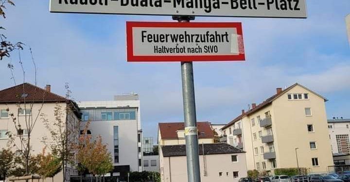 La Rue Douala Manga Bell ouverte en Allemagne