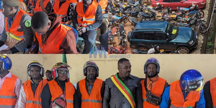 Bike Riders in Bamenda receive training