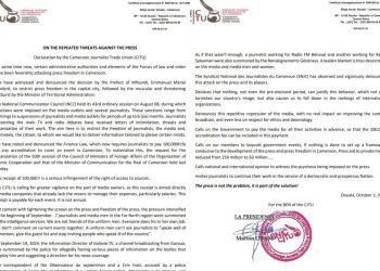 Cameroon Journalist Trade Union (CJTU)