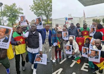 Cameroonians in France stage protest