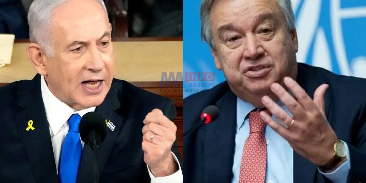 Israel Bans UN Secretary-General