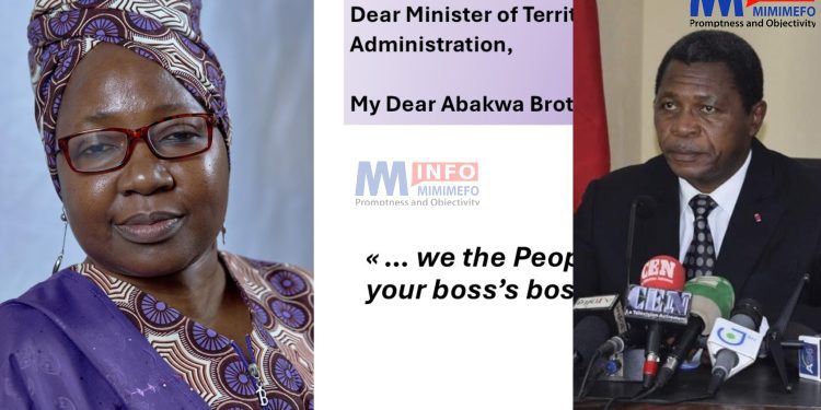 Kah Walla's letter to Atanga Nji Paul