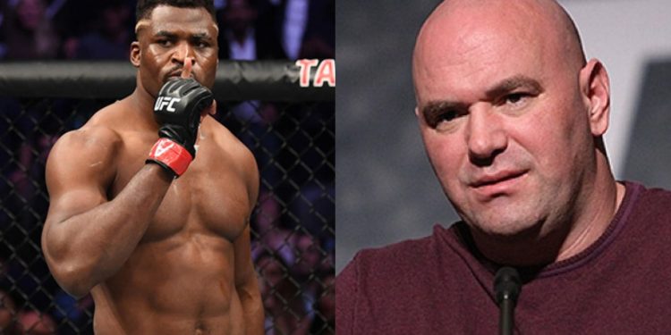 Ngannou and White