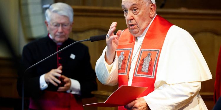 Pope Francis in Belgium