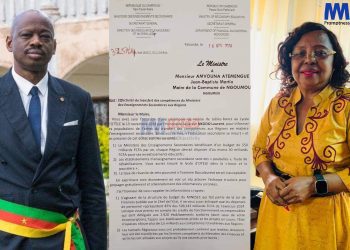 Mayor of Ngoumou Highlights Education Crisis, Minister Lyonga Focuses on Political Stability