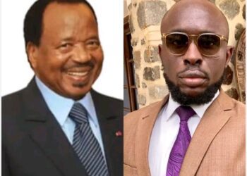 PAP chairperson (L) endorses Biya (R)