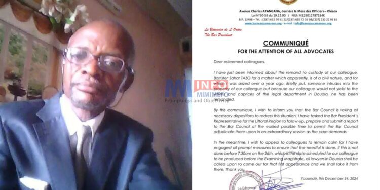 Cameroon lawyers demand release of colleague