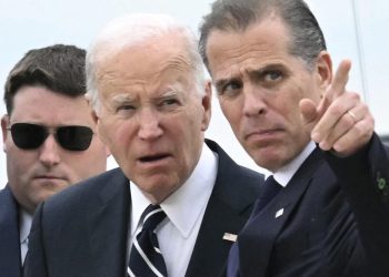 Joe Biden and son Hunter Biden
