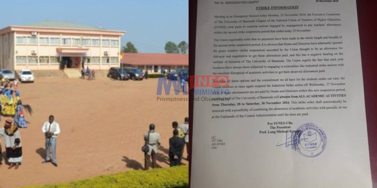 UBa lecturers threaten strike action