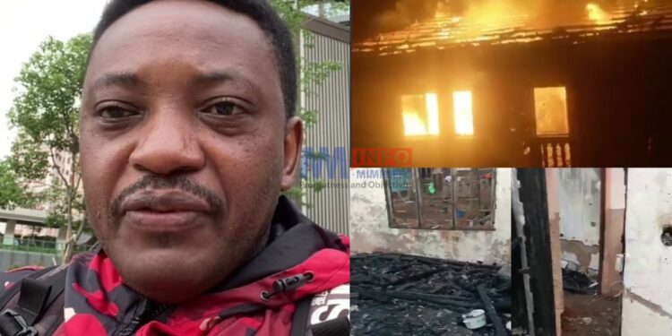 Capo Daniel laments burning of family house