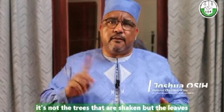 Joshua Osih addresses Cameroonians