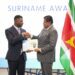 NJ Ayuk and President of Suriname