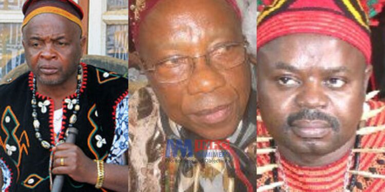 Traditional Rulers who signed the support for Biya