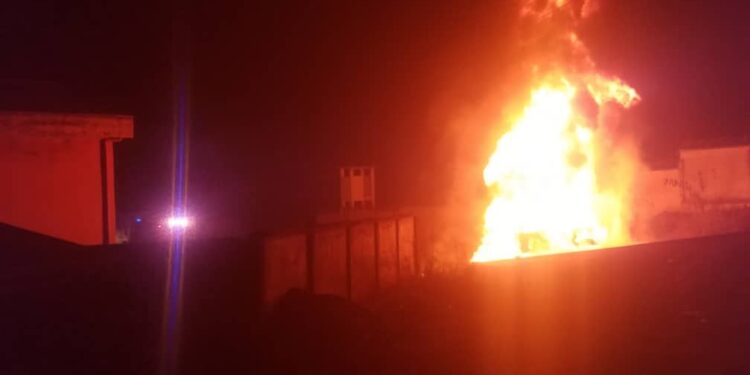 Bamenda fire in Mulang neighbourhood