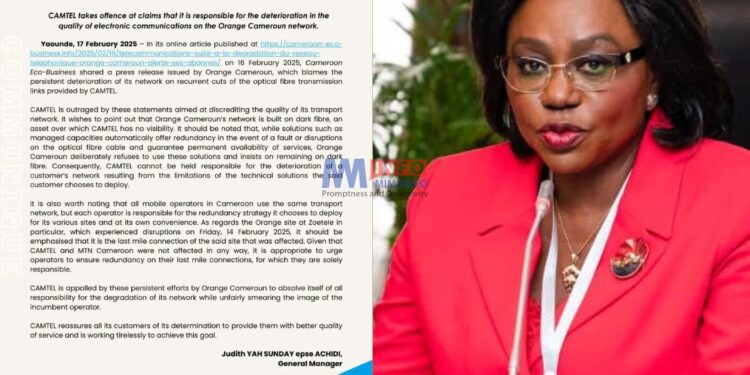Camtel and orange trade blames over poor internet