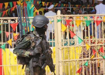 Tight security during the National Youth Day celebrations in Bamenda