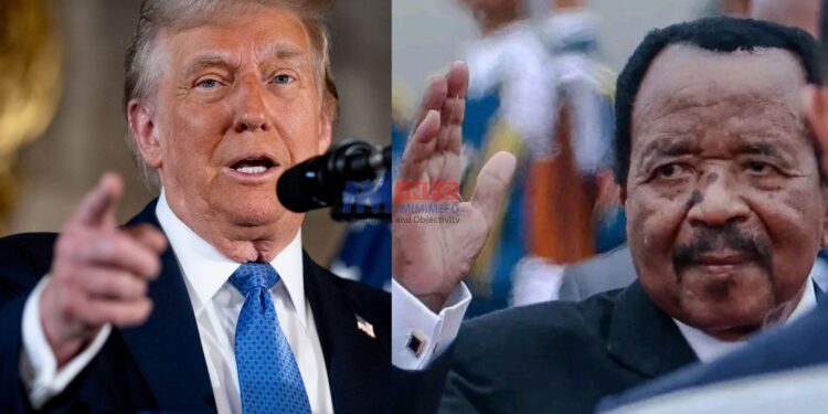 Donald Trump and Paul Biya