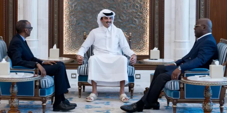 Kagame and Tshisekedi meet in Qatar