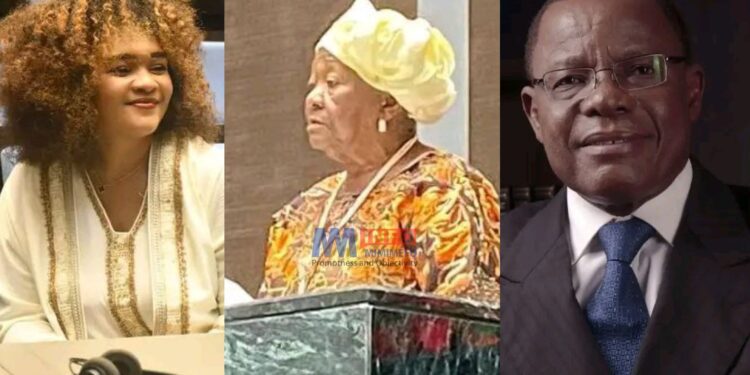 Kamto vs Foster over Laurentine Nkoa Mfegue's address
