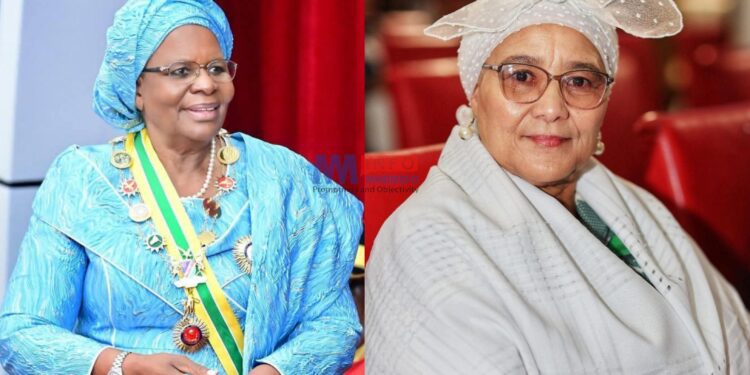 Namibia president H.E. Netumbo Nandi-Ndaitwah and Vice President Lucia Witbooi