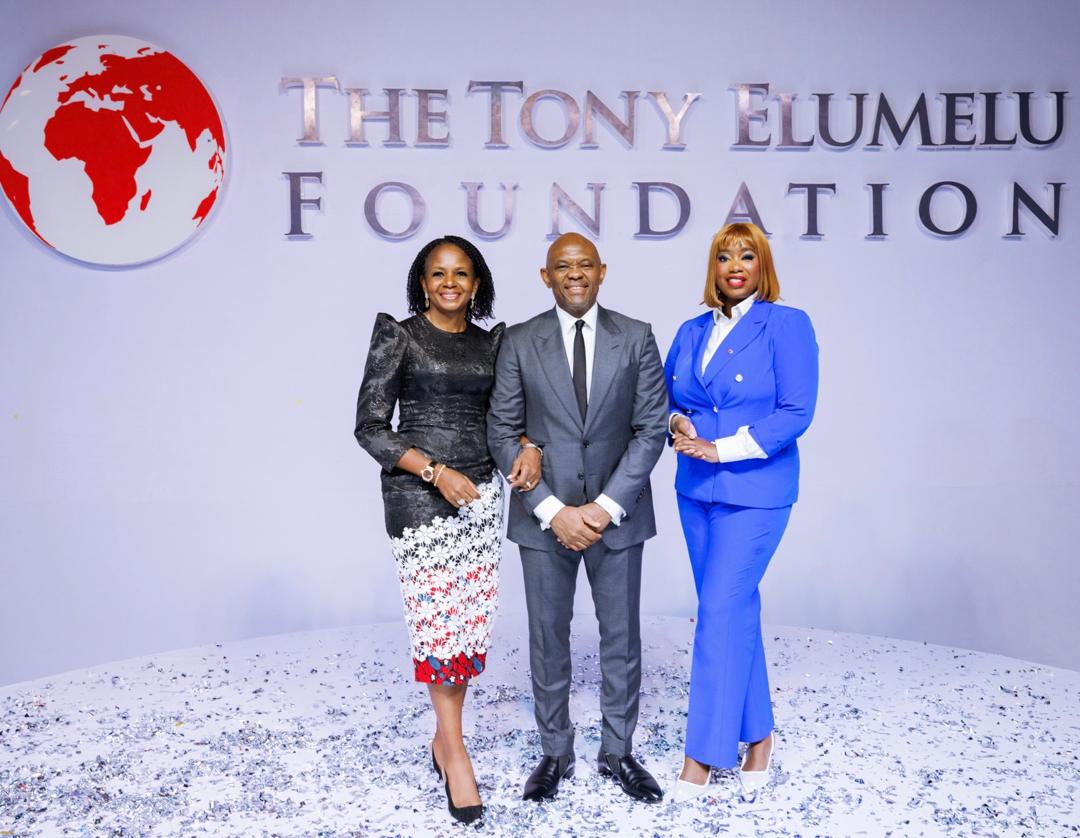 Dr. Awele Elumelu, Tony Elumelu and TEF CEO, Somachi Chris-Asoluka