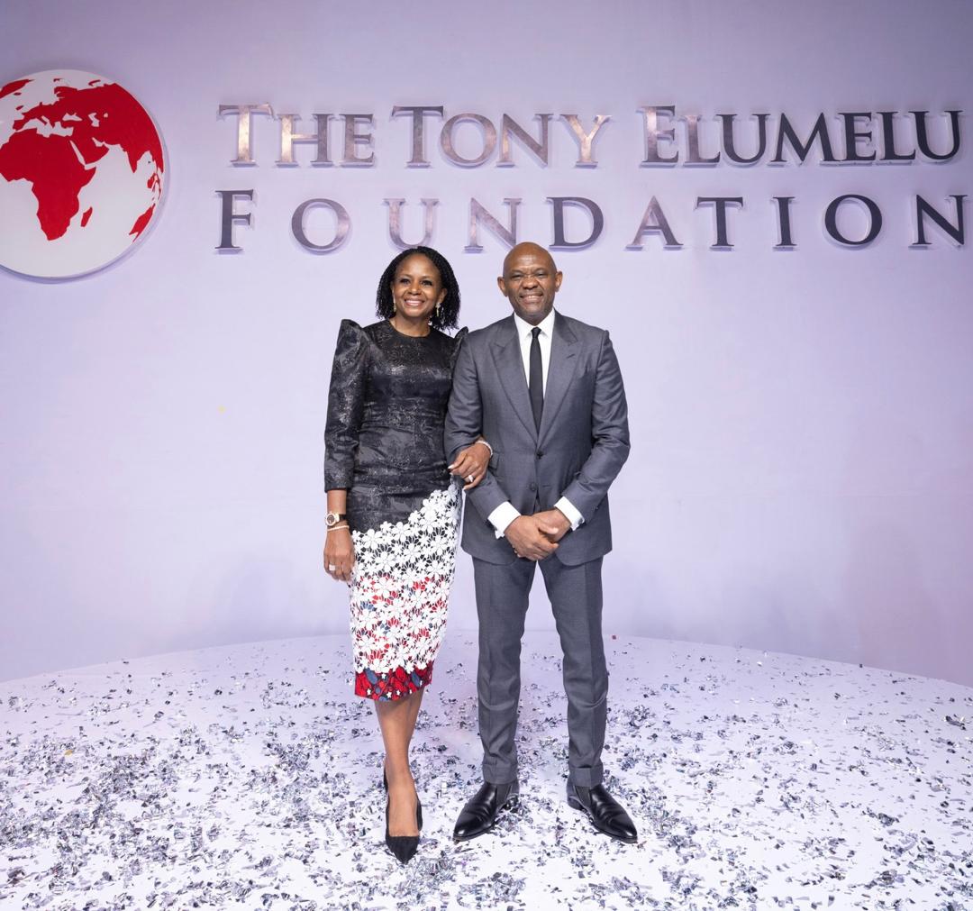 Dr. Awele Elumelu and Tony Elumelu