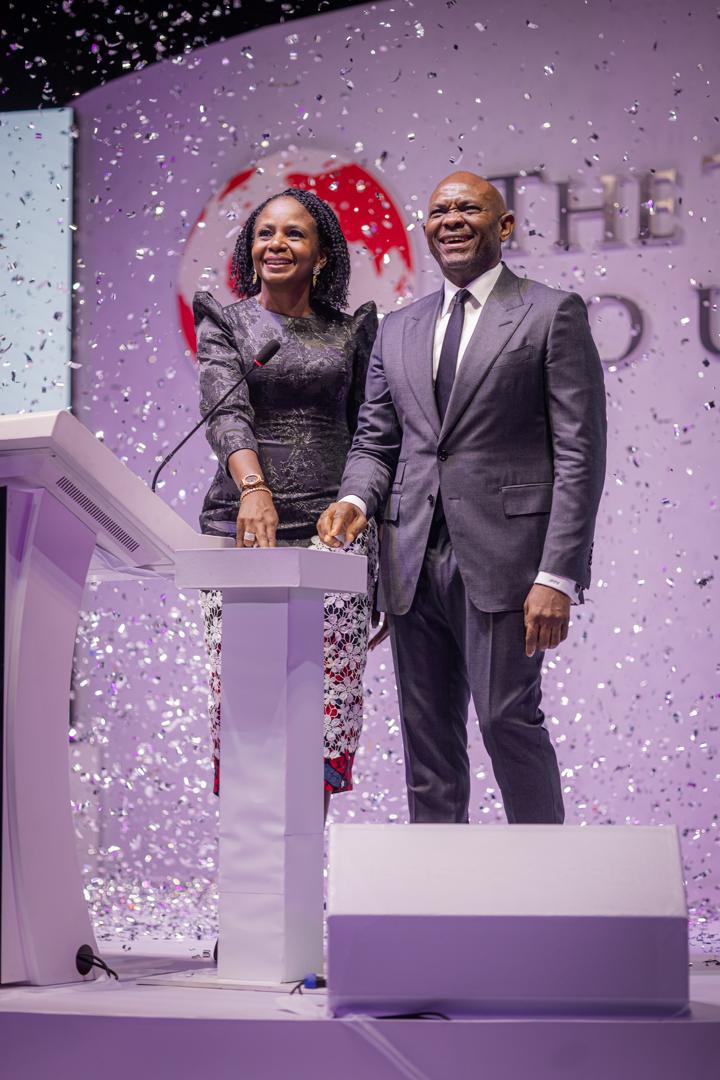 Tony Elumelu and Wife