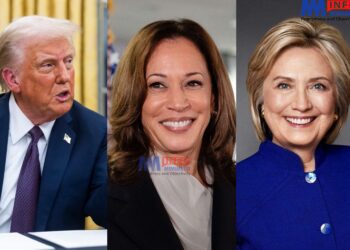 Trump revokes security clearance for Harris and Clinton