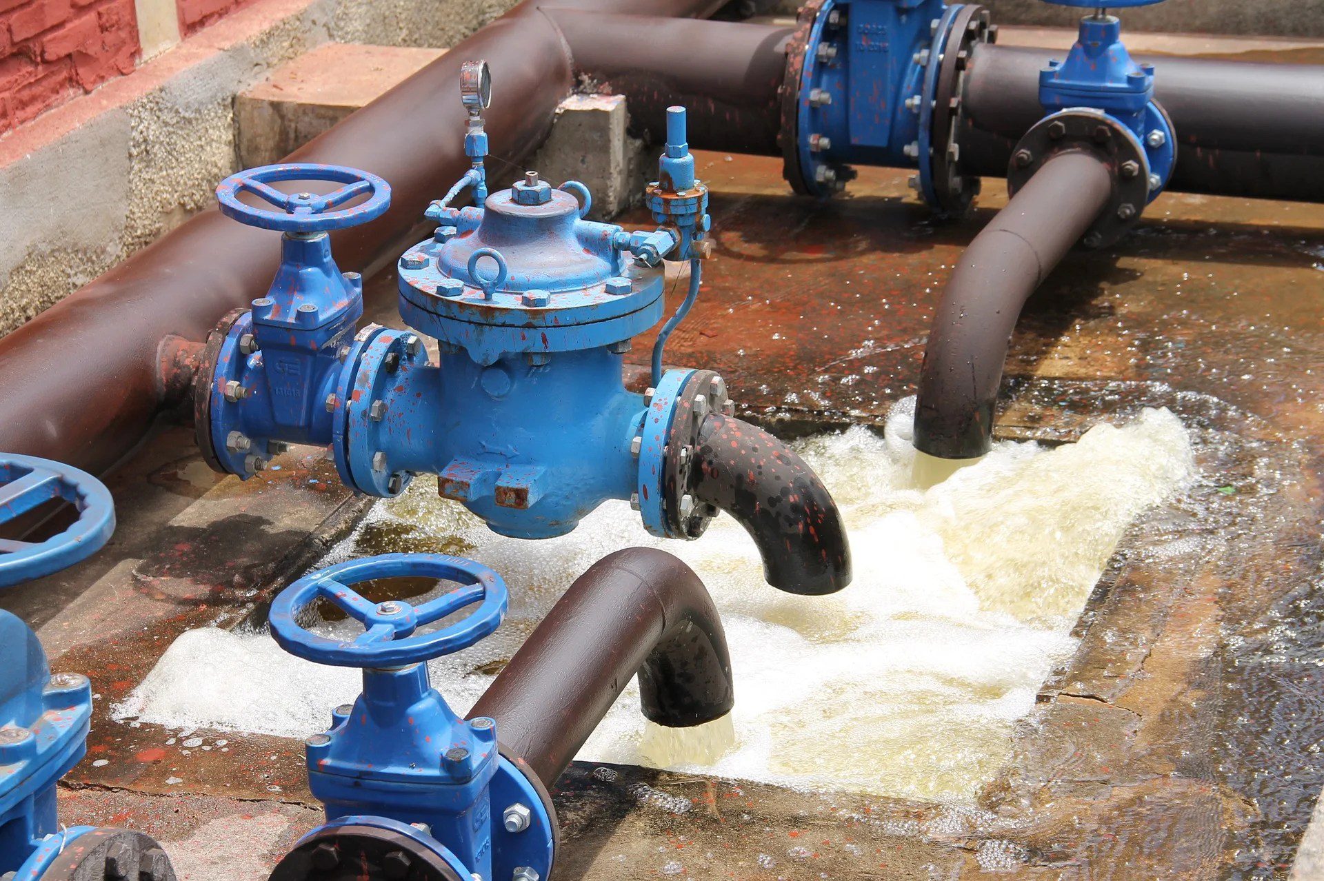 réseau d'eau potable