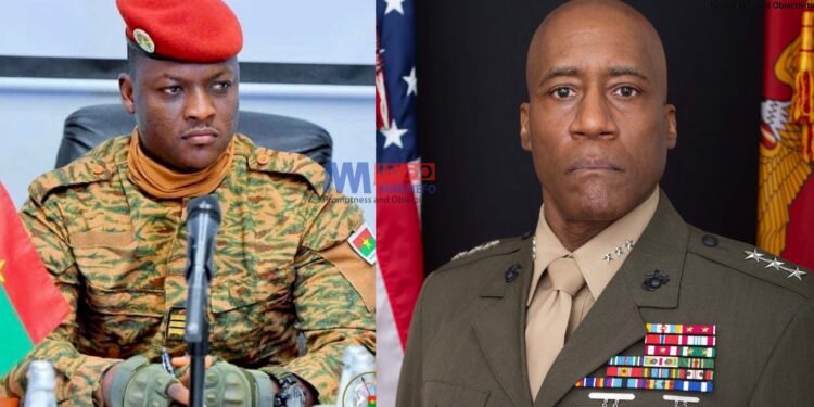 Ibrahim Traoré and Michael Langley