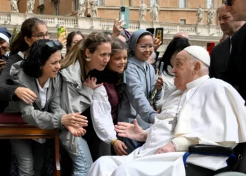 Pope Francis greets crowds on Palm Sunday