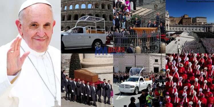 Pope francis Entombed in special ceremony