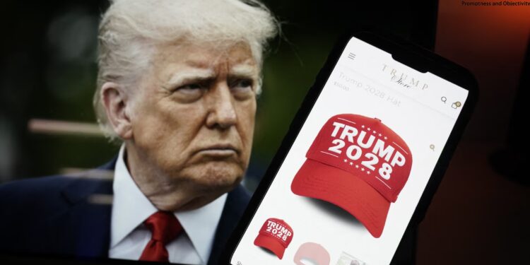 Trump starts selling hats