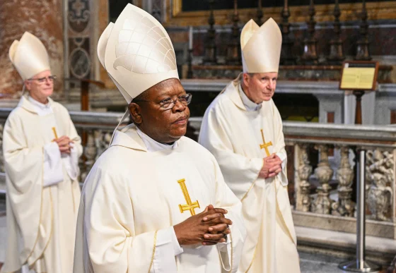 Cardinal Fridolin Ambongo Besungo Archbishop Of Kinshasa