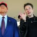 Donald Trump and Elon Musk