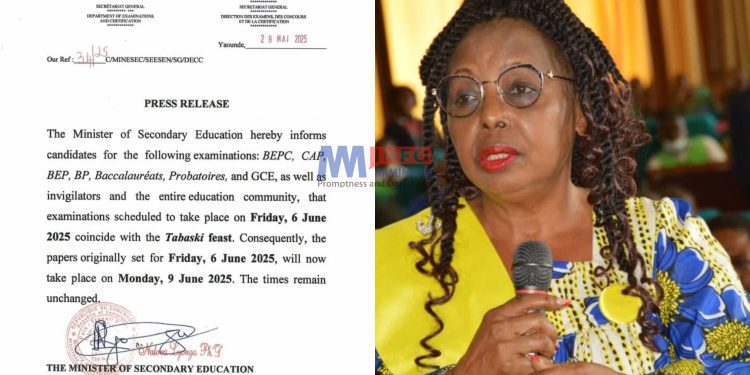 Tabaski Feast communique postponining exams