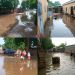 Flooded streets in Maroua