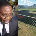 Gaston Eloundou Essomba announces the construction of solar power plants