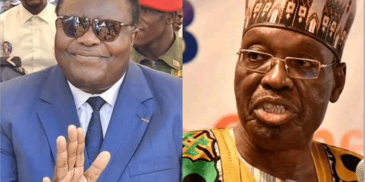 Jean de Dieu Momo and Issa Tchiroma Bakary