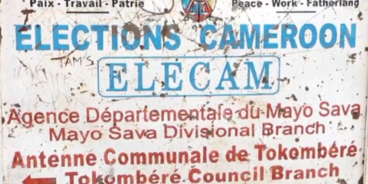 Elecam office in Tokombere