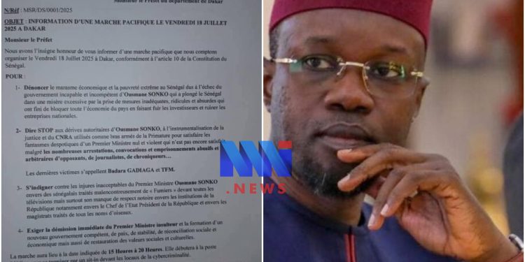 Sénégal : Une marche annoncée à Dakar pour exiger la démission d’Ousmane Sonko