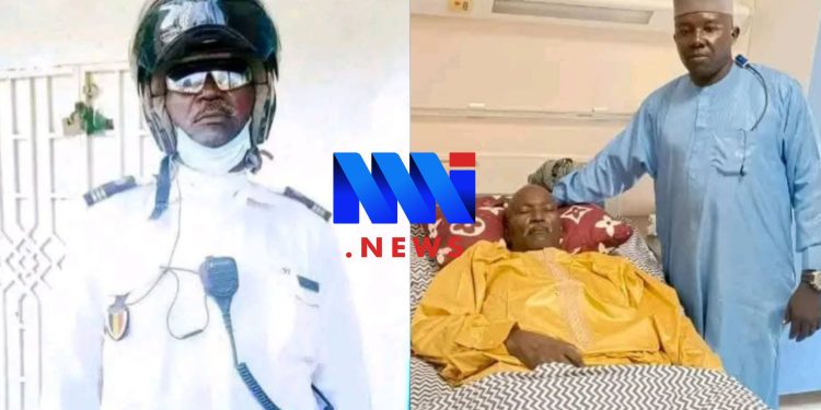 Abakar Police, Chadian security officer abandoned
